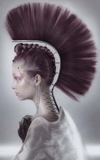 Alien Chic Hairdos Crazy Hair Big Hair Avant Garde Hair Editorial