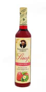 Sirupy Krakonošovy dobroty | Sirup - jahoda | Krakonošovy dobroty
