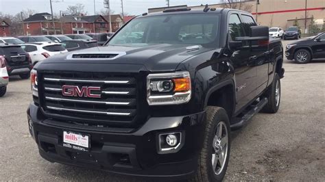 Gmc Sierra Hd Wd Crew Cab Slt All Terrain Edition Black