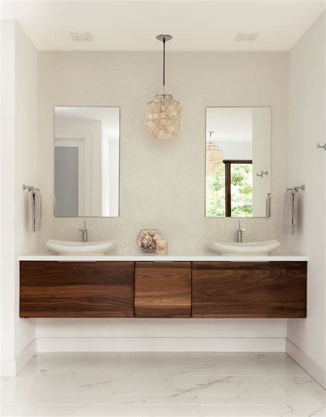 Floating Bathroom Vanity In Contemporary Design