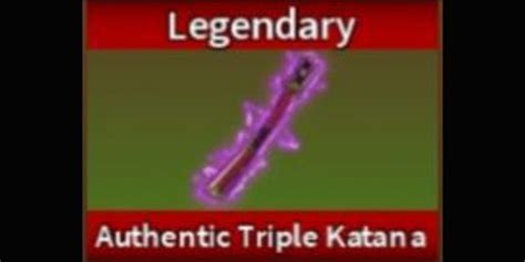 Beli Item Authentic Triple Katana Atk King Legacy Roblox Terlengkap Dan