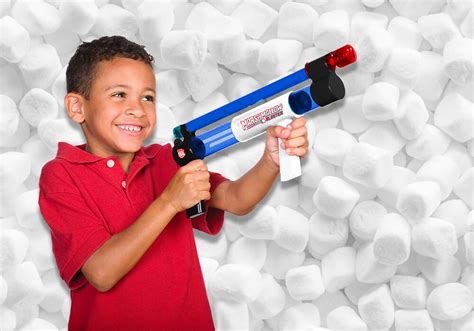 Marshmallow Blaster Battle Hard And Play Soft Zing Toys