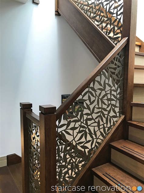 Laser Cut Balustrade Infill Stairs Design Interior Stair Railing