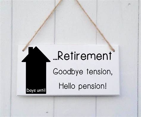 Retirement Countdown Countdown to Retirement Retirement - Etsy