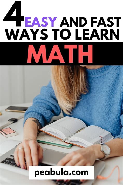 How To Learn Math The Easier And Fast Way In High School | Learning ...