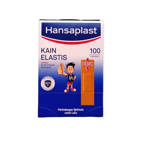 Jual HANSAPLAST Plester Kain Elastis Satuan Shopee Indonesia