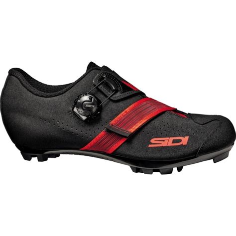 Buty Mtb Damskie Sidi Aertis Czarno Czerwone Rowertour