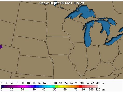 Minnesota Snow Depth Map | secretmuseum