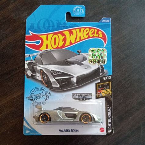 Jual Hot Wheels Zamac McLaren Senna Shopee Indonesia