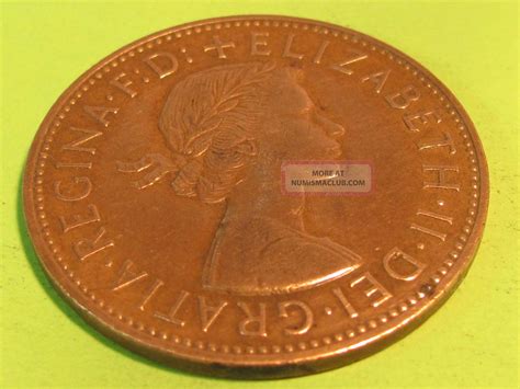 British One Penny Large Copper 1964 Coin Combine And Save