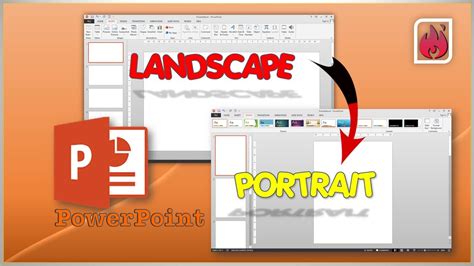 Cara Mengubah Slide PowerPoint Dari Landscape Ke Portrait YouTube