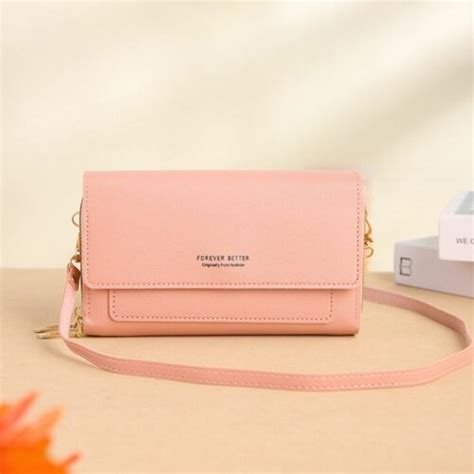 Jual Jtf7126 Pink Tas Dompet Selempang Forever Better Wanita Cantik