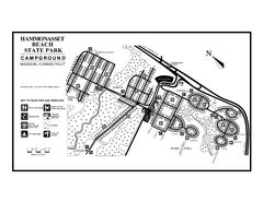 Hammonasset Beach State Park map - madison ct • mappery