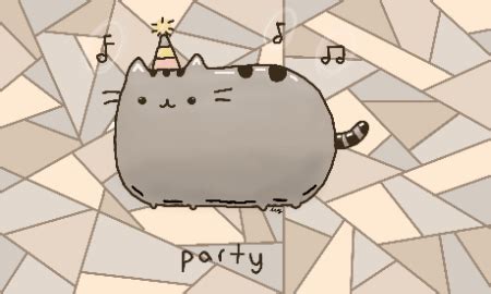 PARTY! - Pusheen GIF Remake! | Pusheen The Cat Amino Amino