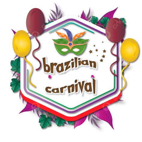 Penas Coloridas Formando Uma Linda Borda Para A Celebração Do Carnaval