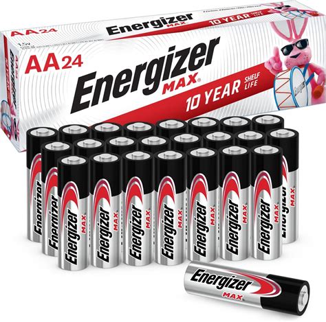 Amazon Energizer AA Batteries Double A Max Alkaline Battery 24