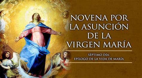 Santoral Cat Lico Novena Por La Asunci N De La Virgen Mar A Del