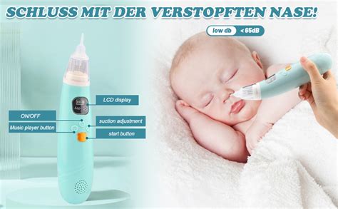 Nasensauger Baby Elektrisch F R Neugeborene Nasensekretsauger