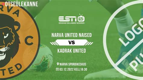 Narva United Naised Kadrak United Srlw Iii Alagrupp