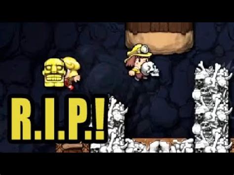 Spelunky Muertes Por Accidente Youtube