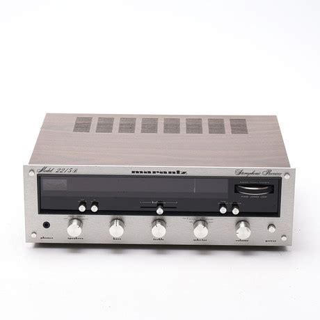 RECEIVER Marantz modell 2215B Japan 1900 talets andra hälft Övrigt