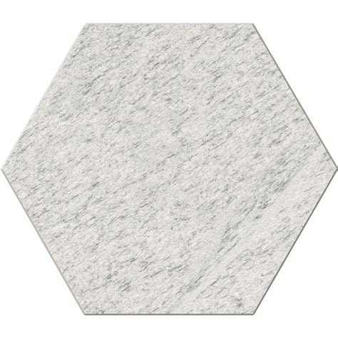 12 Hexagon Upstone Duke Bianco Pera Tile