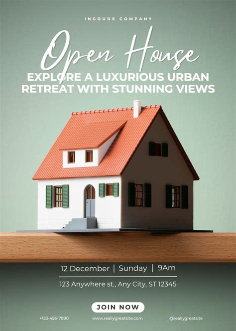 Page 3 - Free printable open house flyer templates | Canva