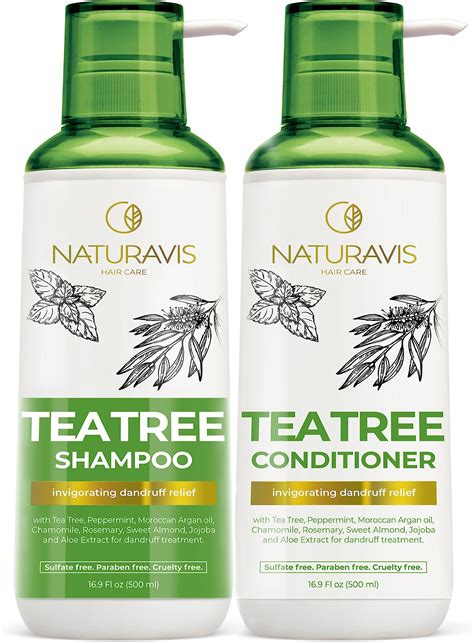 Amazon Tea Tree Mint Shampoo And Conditioner Pure Tea Tree Oil