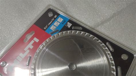 Hilti Inch X Inch Teeth Blade For Scm Circular Saw Ebay