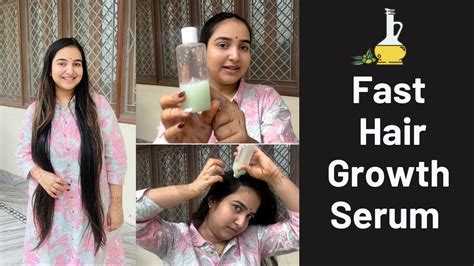 DIY Fast Hair Growth Serum Aanchal Navneet Jain YouTube