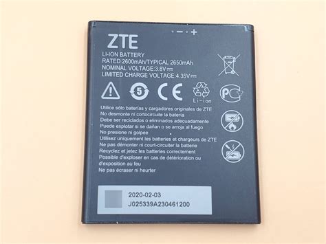 Bateria Pila Zte Blade A Original Meses Sin Intereses