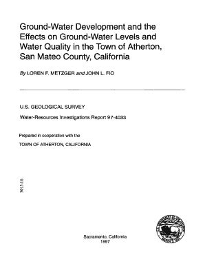 Fillable Online Pubs Usgs Ground Water Development And The Fax Email