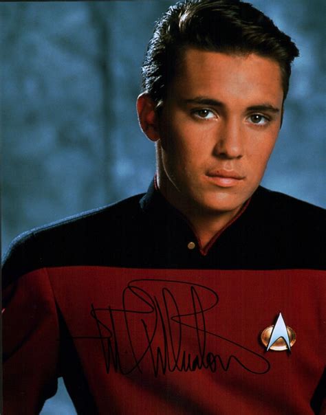 Wil Wheaton Star Trek: The Next Generation 11x14 Photo Poster JSA Cert