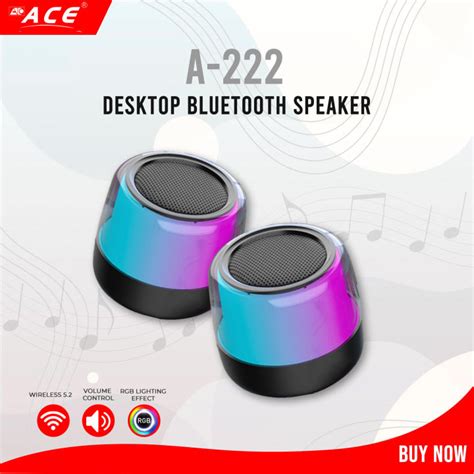 ACE A-222 Desktop Bluetooth Speaker | Lazada PH