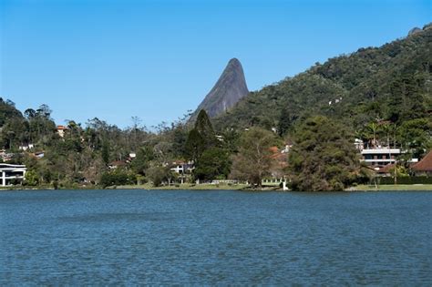 Lago Comary En Teresopolis R O De Janeiro Brasil Regi N Monta Osa Del