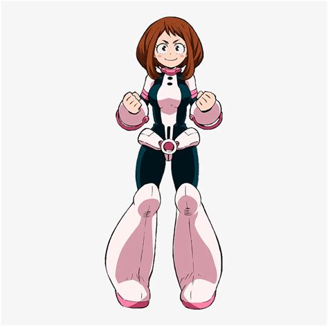 Ochaco Costume Full Body Ochako Uraraka Hero Costume Transparent Png