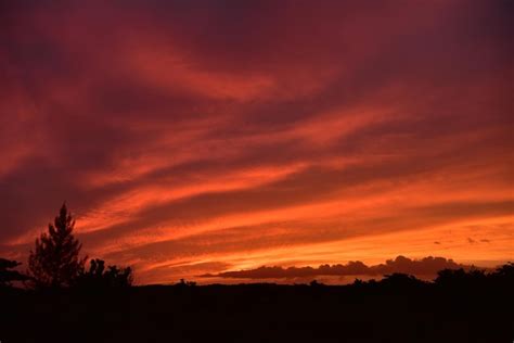 Premium Photo Sunset On The Caribbean Sea Orange Shades