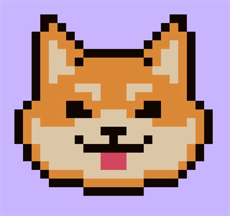 Shiba Inu By Bouhm Pixel Art Characters Pixel Art Games Pixel Art Images