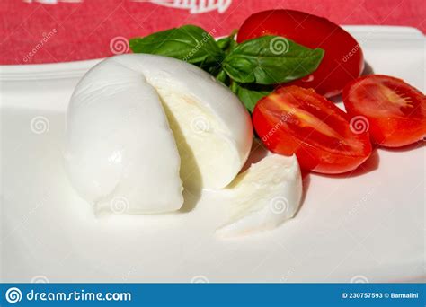 Cheese Collection White Balls Of Italian Soft Cheese Mozzarella Di