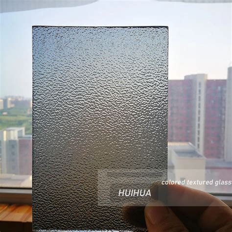 Grey Nashiji Stained Tinted Colored Obscure Building Glass Panels Design Tinted Textured Glass