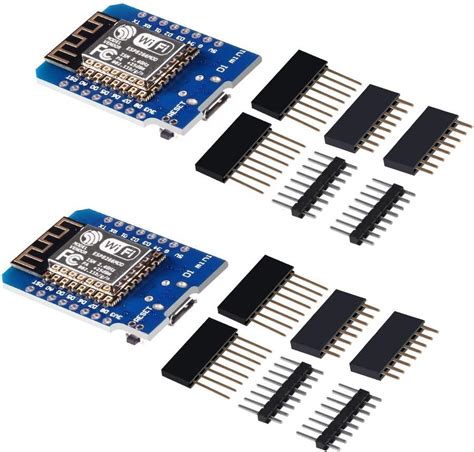 WLAN WiFi Internet Development Board 2 Piezas D1 Mini NodeMcu Lua 4M