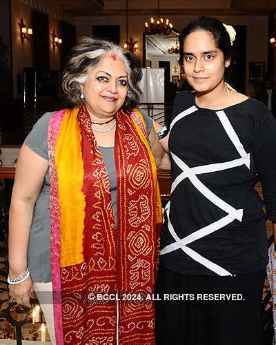 Alka Pande With Daughter Mandakini During Israels Independence Day