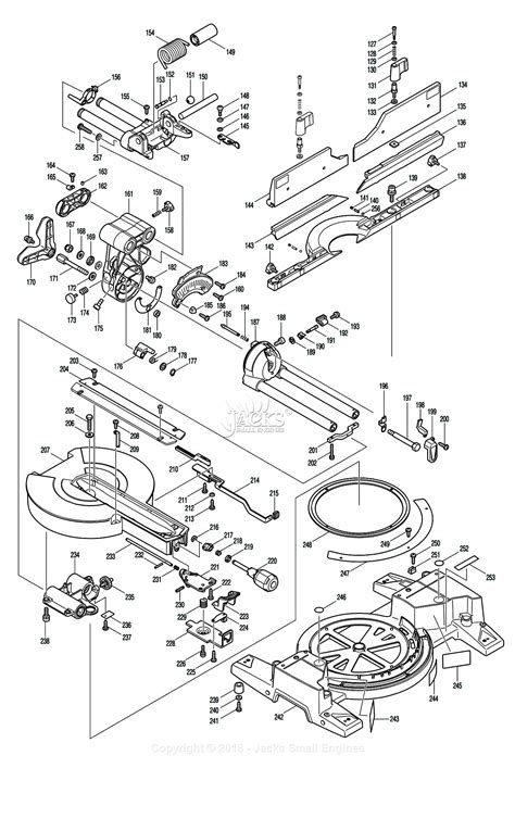 Makita Miter Saw Parts Diagram