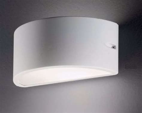 Rex 2 Ap1 Applique Curvo Bianco Da Esterno Ip44 Ideal Lux 092416