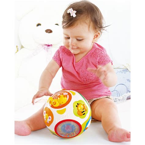 Mingea Interactiva Bebe Jucarie Cu Lumini Sunete Hola Ray Toys