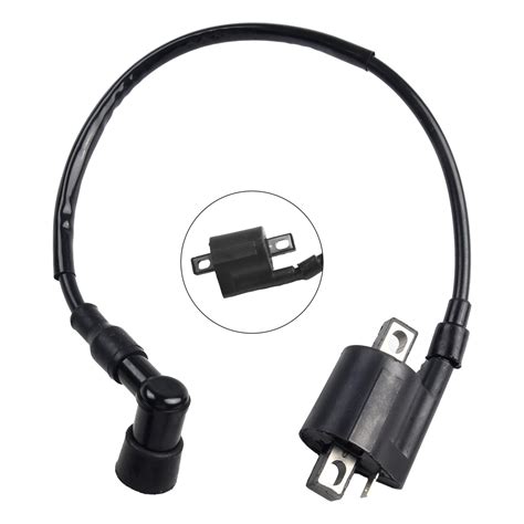 Black Motorcycle Ignition Coil For Atvs Scooters 50 70 110 125 150 200 250cc