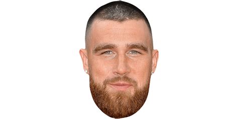 Travis Kelce (Beard) Big Head - Celebrity Cutouts