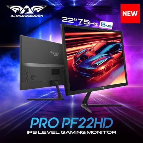 Jual Dot Pixel Led Monitor Gaming Armaggeddon Pixxel Pro Pf Hd