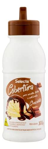 Cobertura Para Sorvete Chocolate Selecta Squeeze G Mercadolivre