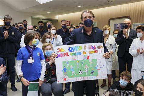 Italia in visita all Ospedale Pediatrico Bambino Gesù Foto